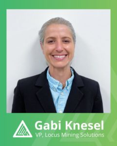 Reputable Gabi Knesel joins Locus Mining Solutions