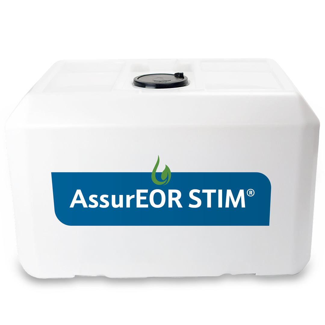 AssurEOR STIM biosurfactant improves enhanced oil recovery by penetrating nano-scale pores and reducing interfacial tension to mobilize trapped oil